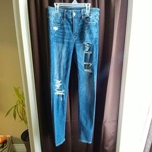 AEO Ripped Jeggings